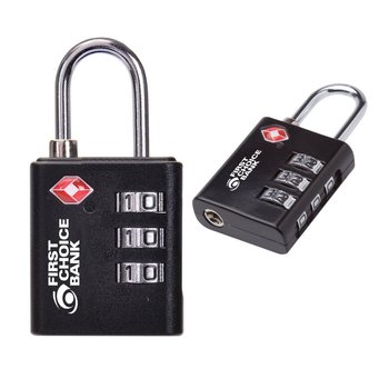 Luggage Lock -Personalization Available from Positive Promotions