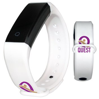 Activity Tracker Wristband - Full Color Personalization Available from Positive Promotions