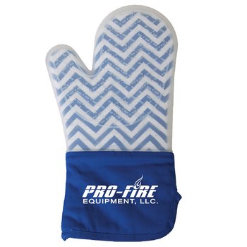Frosted Silicone Oven Mitt - Personalization Available from Positive Promotions