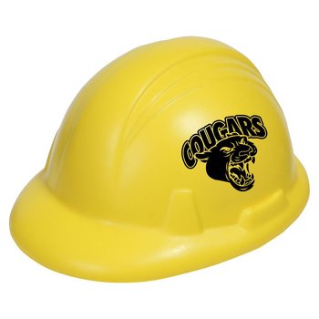 Hard Hat Stress Reliever - Personalization Available from Positive Promotions