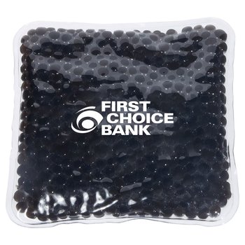 Square Aqua Pearls Hot/Cold Pack - Personalization Available from Positive Promotions