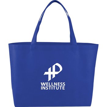 Big Boy Non-Woven Shopper Tote Bag from Positive Promotions