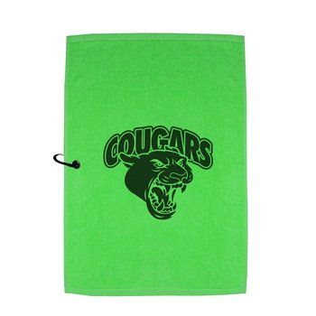 Cotton Sport Towel with Carabiner Clip- Personalization Available from Positive Promotions