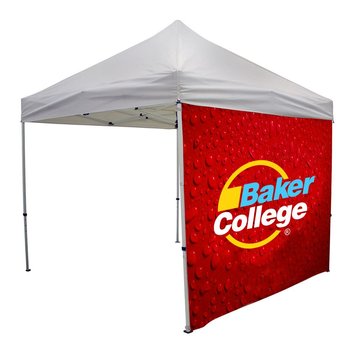 10' Tent Full Wall (Double Sided) - Full Color-Personalization Available from Positive Promotions