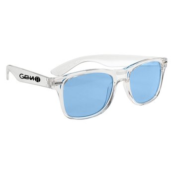 Crystalline Malibu Sunglasses - Personalization Available from Positive Promotions