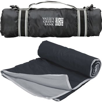 Eastfield Picnic Blanket - Personalization Available from Positive Promotions