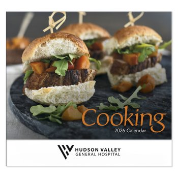 Cooking 2026 Appointment Wall Calendar - One-Color Personalization Available from Positive Promotions