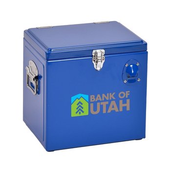 Metal Party Cooler - Personalization Available from Positive Promotions