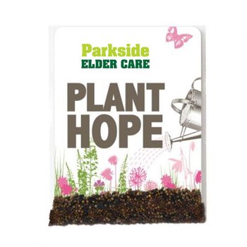 Breast Cancer Awareness Seed Packet - Full Color Personalization Available from Positive Promotions