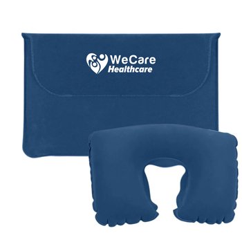 Travel Neck Pillow - Personalization Available from Positive Promotions
