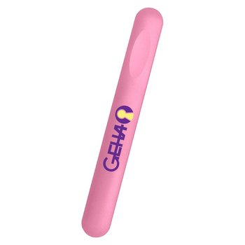 Pink Nail File In Sleeve - Full-Color Personalization Available from Positive Promotions