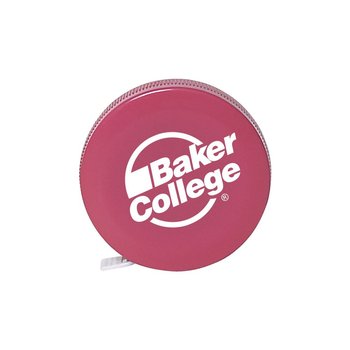 Pink Tape Measure - Personalization Available from Positive Promotions