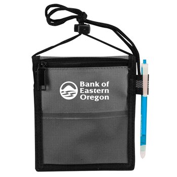 Trade Show Neck Wallet II - Personalization Available from Positive Promotions