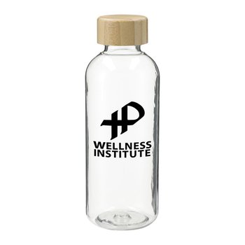 rPET Reusable Bottle With Bamboo Lid 22-Oz. - Personalization Available from Positive Promotions
