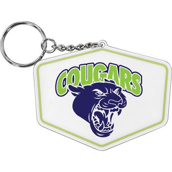 Keychain - Full Color Personalization Available from Positive Promotions