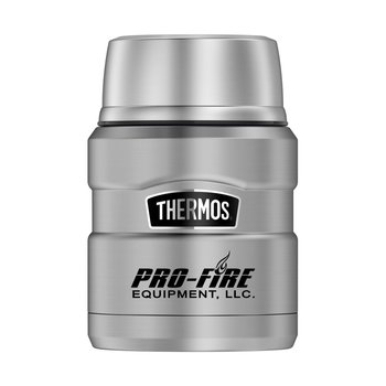 Thermos Stainless King Stainless Steel Food Jar 16 oz. - Personalization Available from Positive Promotions