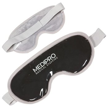 ComfortClay Plush Eye Mask - Personalization Available from Positive Promotions