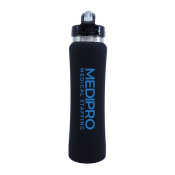 Stainless Steel Water Bottle 25 oz. - Personalization Available from Positive Promotions