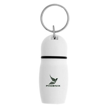 Pill Holder Key Tag - Personalization Available from Positive Promotions