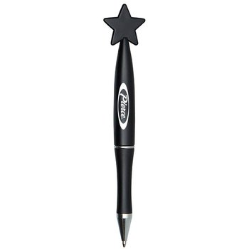 Star Topper Pen - Personalization Available from Positive Promotions