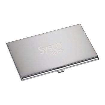 TRAVOSE BUSINESS CARD HOLDER - Personalization Available from Positive Promotions