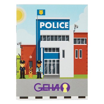 KID'S REUSABLE STICKER ACTIVITY BOOK - Personalization Available from Positive Promotions