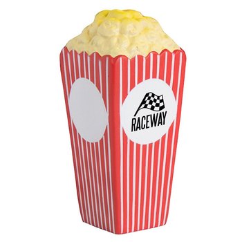 Box Of Popcorn Stress Reliever - Personalization Available from Positive Promotions