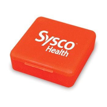 Compact Pill Box - Personalization Available from Positive Promotions