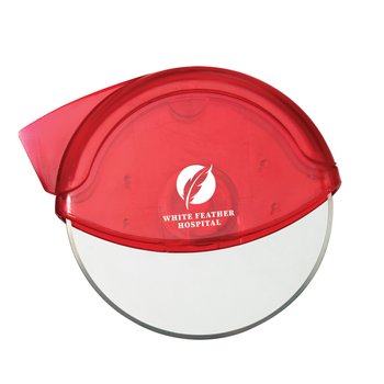 Pizza Cutter With Stainless Steel Blade - Personalization Available from Positive Promotions