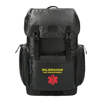 Recycled Backpack with Laptop Sleeve - Personalization Available from Positive Promotions