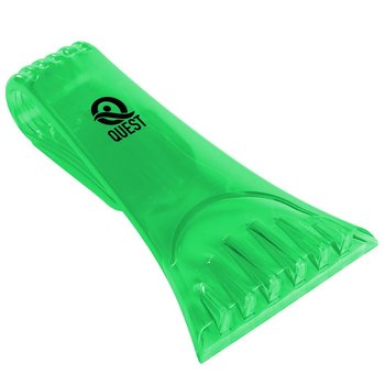 Visor Clip Ice Scraper - Personalization Available from Positive Promotions