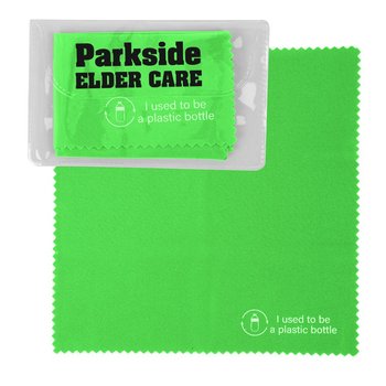 RPET Cleaning Cloth in Case - Personalization Available from Positive Promotions