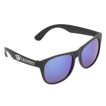 Long Beach Colored-Lens Sunglasses - One-Color Personalization Available from Positive Promotions