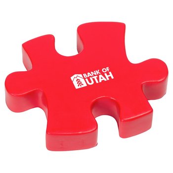 Puzzle Piece Stress Reliever - Personalization Available from Positive Promotions