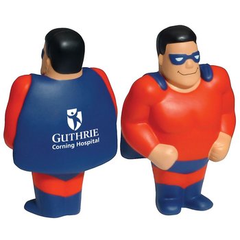 Super Hero Stress Reliever - Personalization Available from Positive Promotions