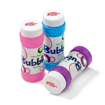 Bubbles - 2 Oz. - Personalization Available from Positive Promotions