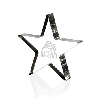 Superstar Acrylic Award - Personalization Available from Positive Promotions