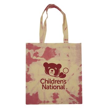 Dream Weaver Tie Dye Tote - Personalization Available from Positive Promotions