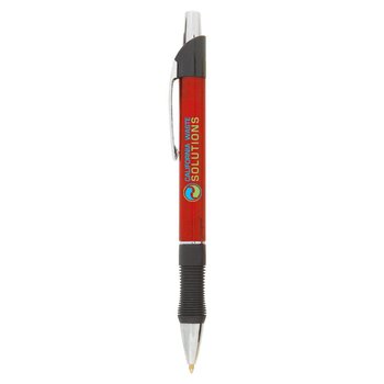 Dylan Crystal Translucent Plastic Pen - Personalization Available from Positive Promotions