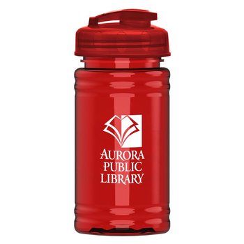 RPet Mini Sports Bottle with Flip Lid - 16 Oz. - Personalization Available from Positive Promotions