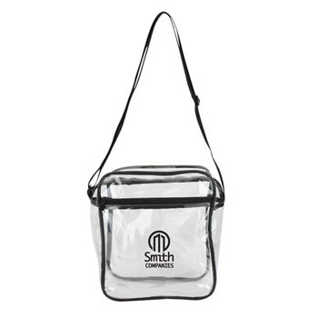 Clear Stadium Bag - Personalization Available from Positive Promotions