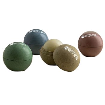 Wheat Straw All Natural Lip Balm - Personalization Available from Positive Promotions