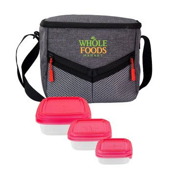 Portion Control Cooler Set - Personalization Available from Positive Promotions