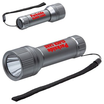 Aluminum Waterproof Flashlight - Personalization Available from Positive Promotions