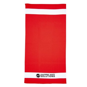 Lightweight Beach Towel - Personalization Available from Positive Promotions