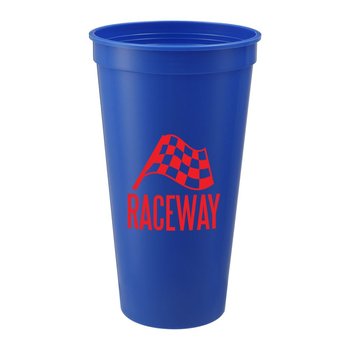 Stadium Cup Solid 32 oz. - Personalization Available from Positive Promotions