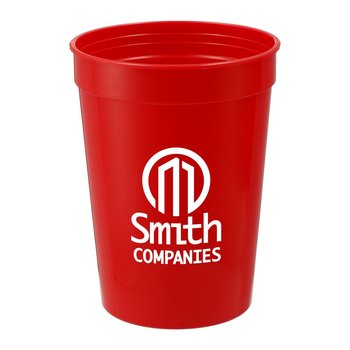 Stadium Cup Solid 12 oz. - Personalization Available from Positive Promotions