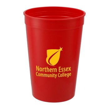 Stadium Cup Solid 16 oz. - Personalization Available from Positive Promotions