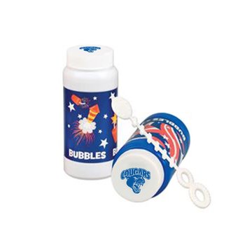 Patriotic Bubbles - 4 Oz. - Personalization Available from Positive Promotions