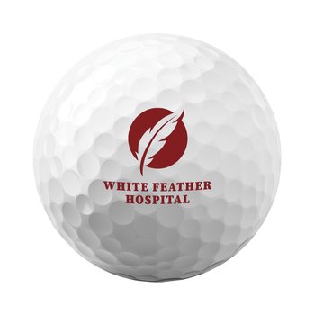 Titleist® Pro V1x® White Golf Balls (Standard Service) - Box of 6 - Personalization Available from Positive Promotions